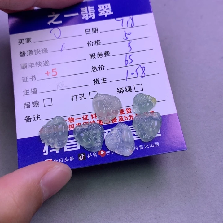 颈饰未镶嵌翡翠可***女