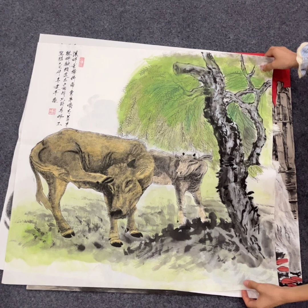 国画LD国画单幅任发