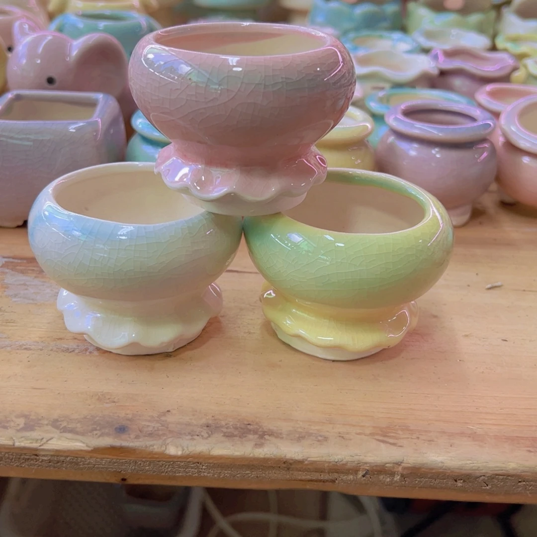 陶瓷花盆当场凑满12包邮