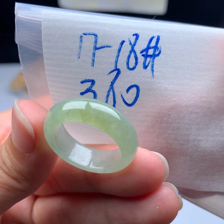 翡翠未镶嵌戒指戒圈