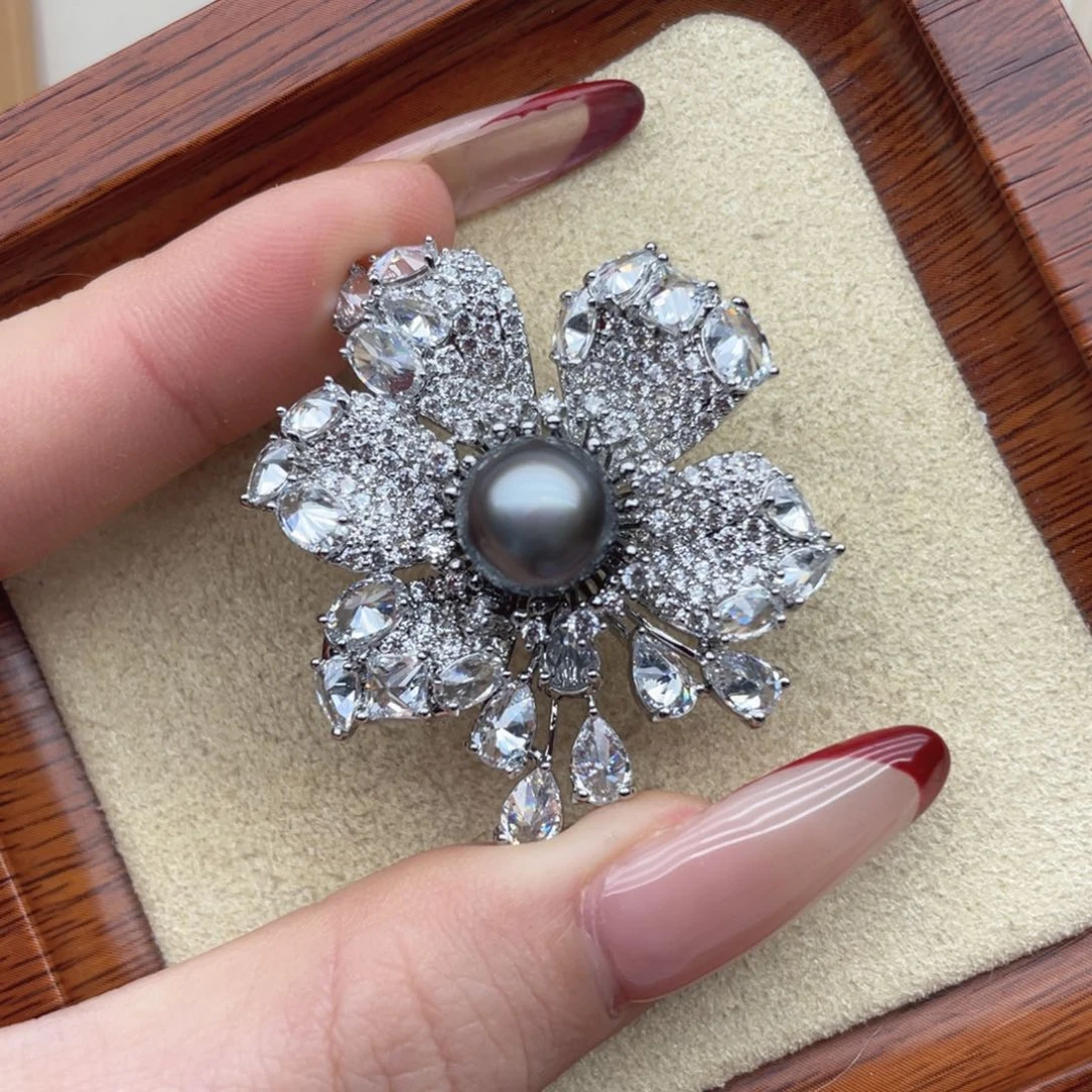 海水珍珠未镶嵌胸饰S11