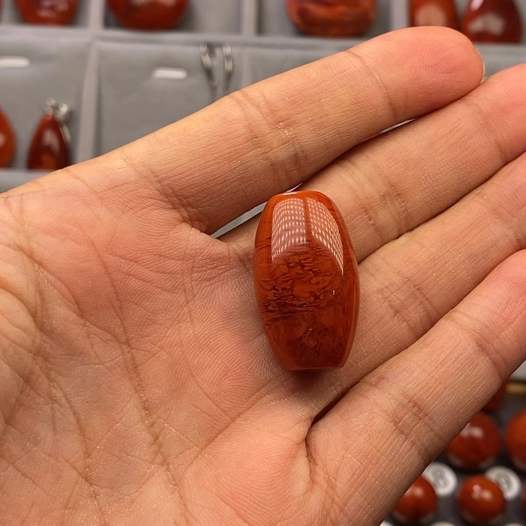 南红玛瑙未镶嵌吊坠(不含链)遇*