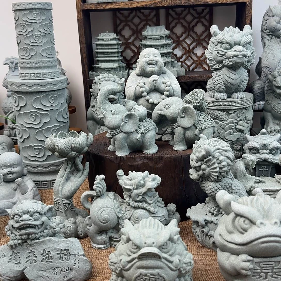 石材青砂石新款金蟾