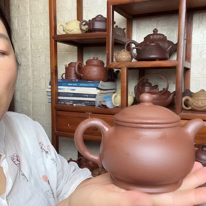 茶壶紫砂潘壹320cc半手工