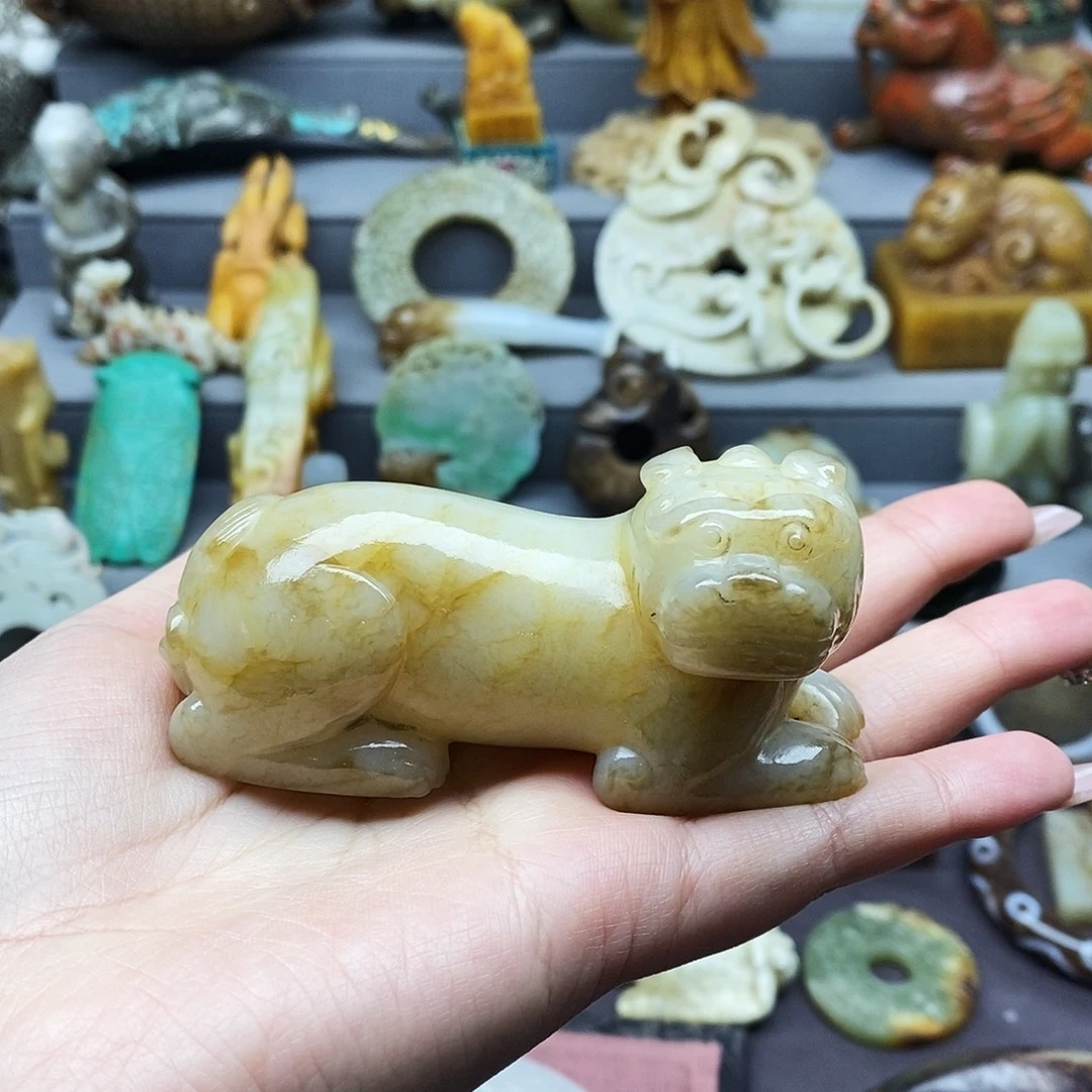 和田玉（糖玉）未镶嵌挂件