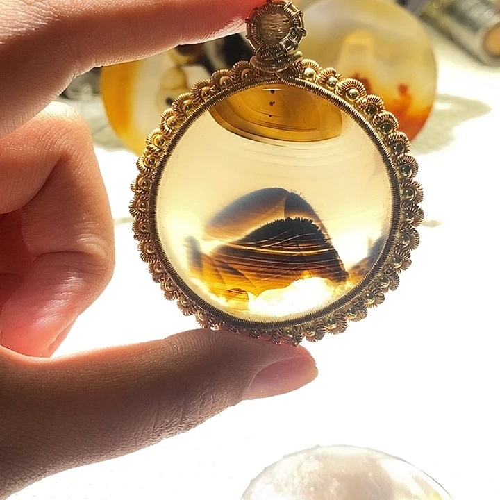 玛瑙/玉髓未镶嵌颈饰