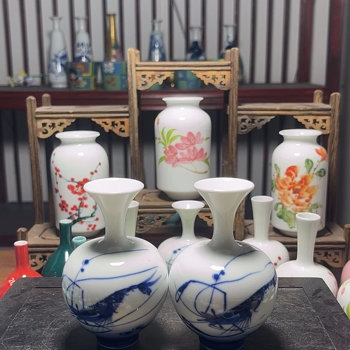 陶摆件景德镇陶瓷高9.5