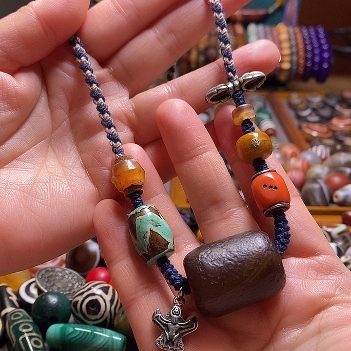 玛瑙/玉髓未镶嵌颈饰