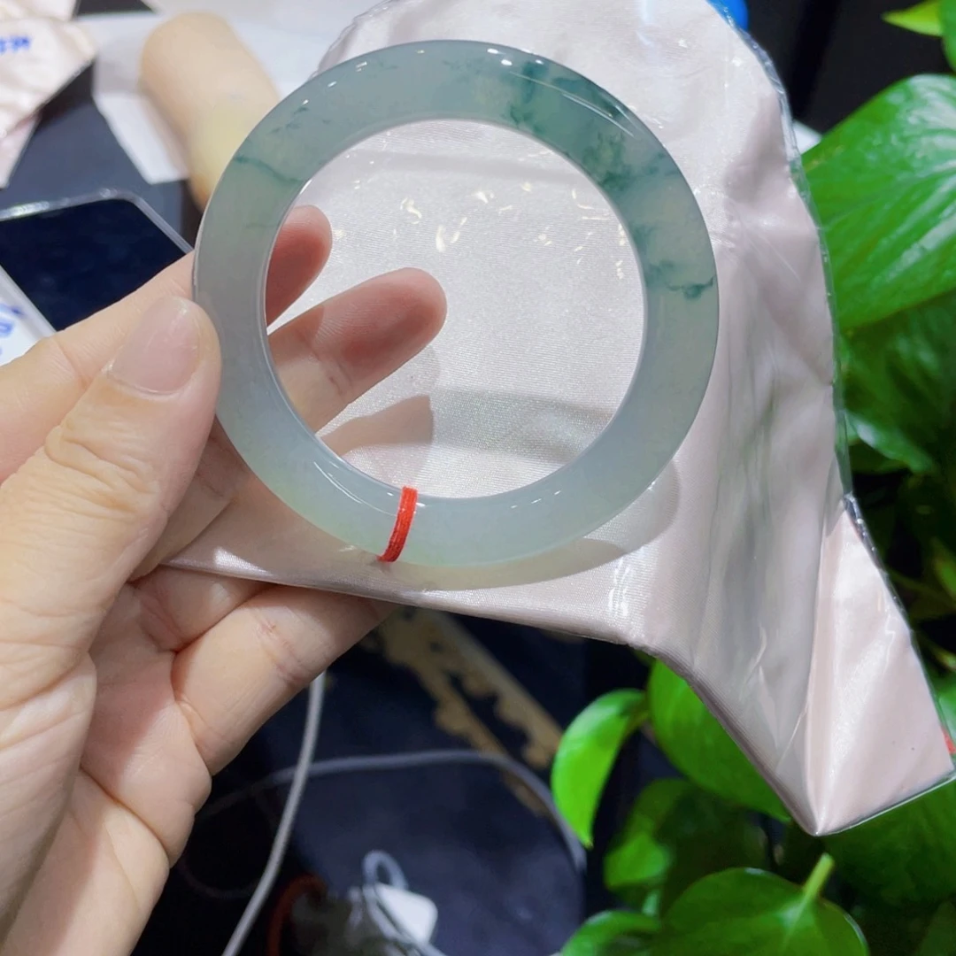 未镶嵌手镯翡翠翡翠手镯54圈