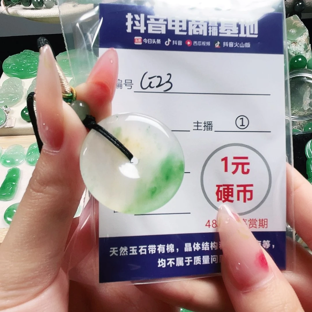 维***马石英质玉未镶嵌颈饰