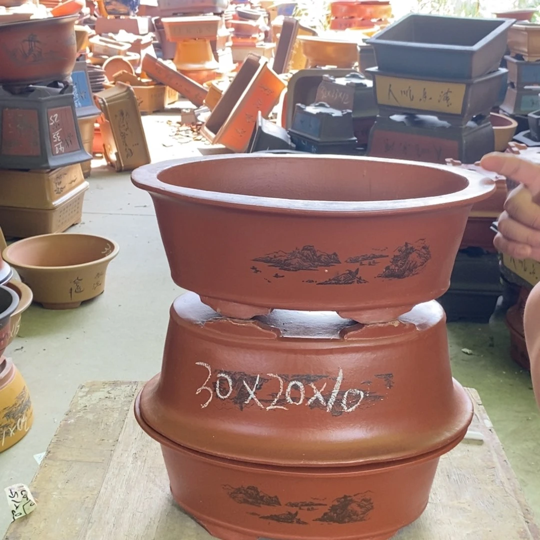 紫砂花盆紫砂紫砂