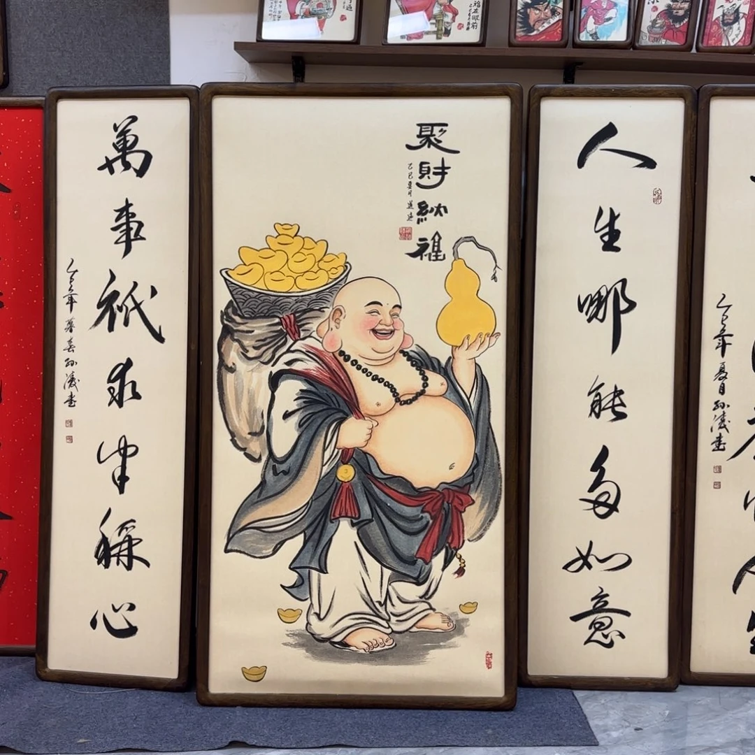 栋***神国画阿冲手绘钟馗