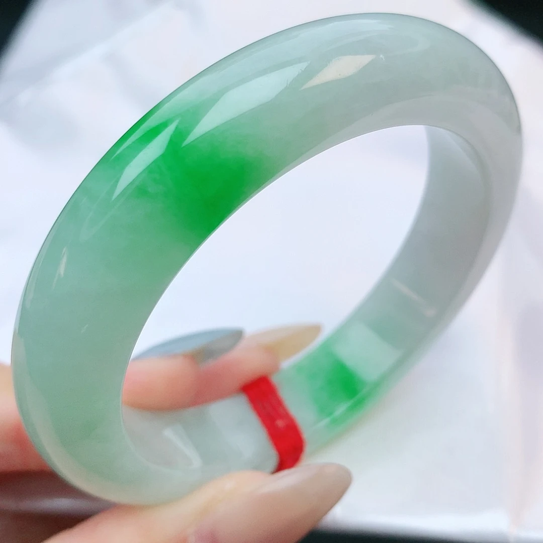 未镶嵌手镯翡翠 54圈口882917