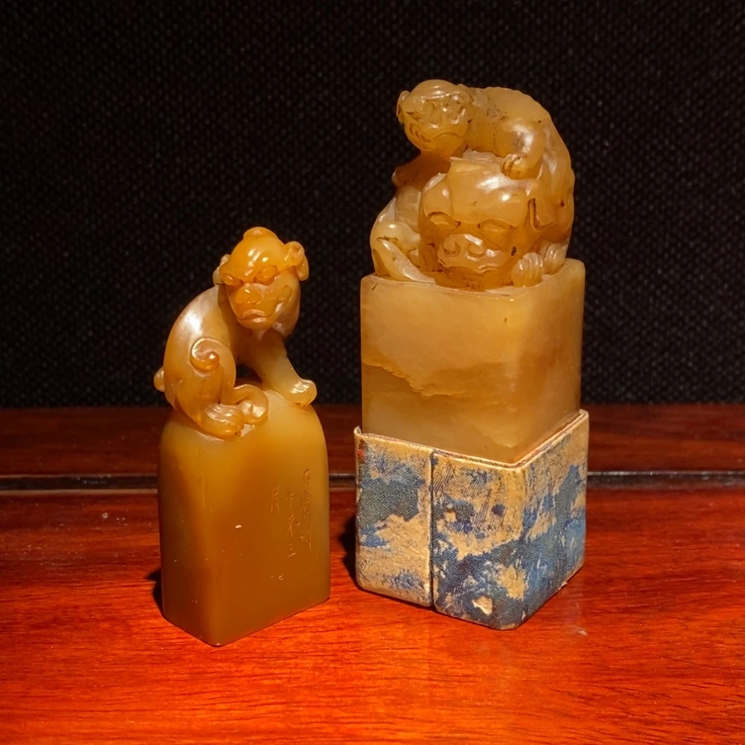 质***朴寿山石收藏作品石