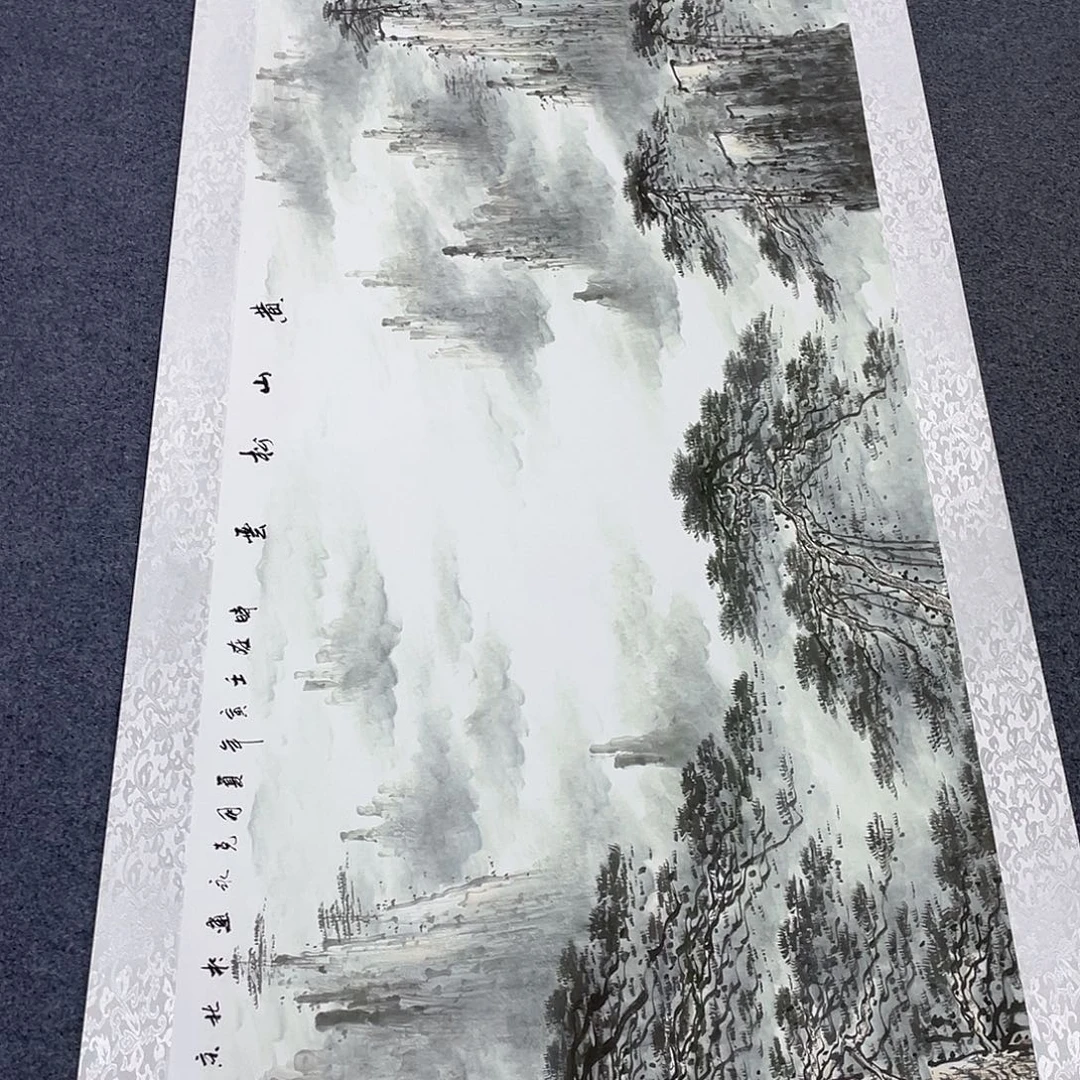 国画作品小姐姐放漏…