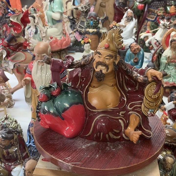 毛***豆有机玻璃陶瓷摆件