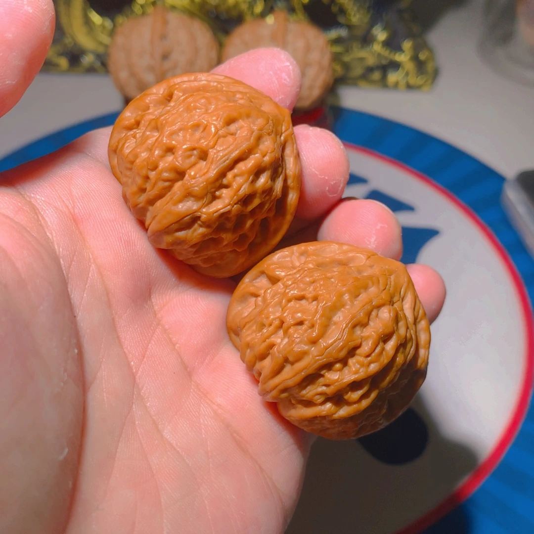 文玩核桃把件w*g铁锤40