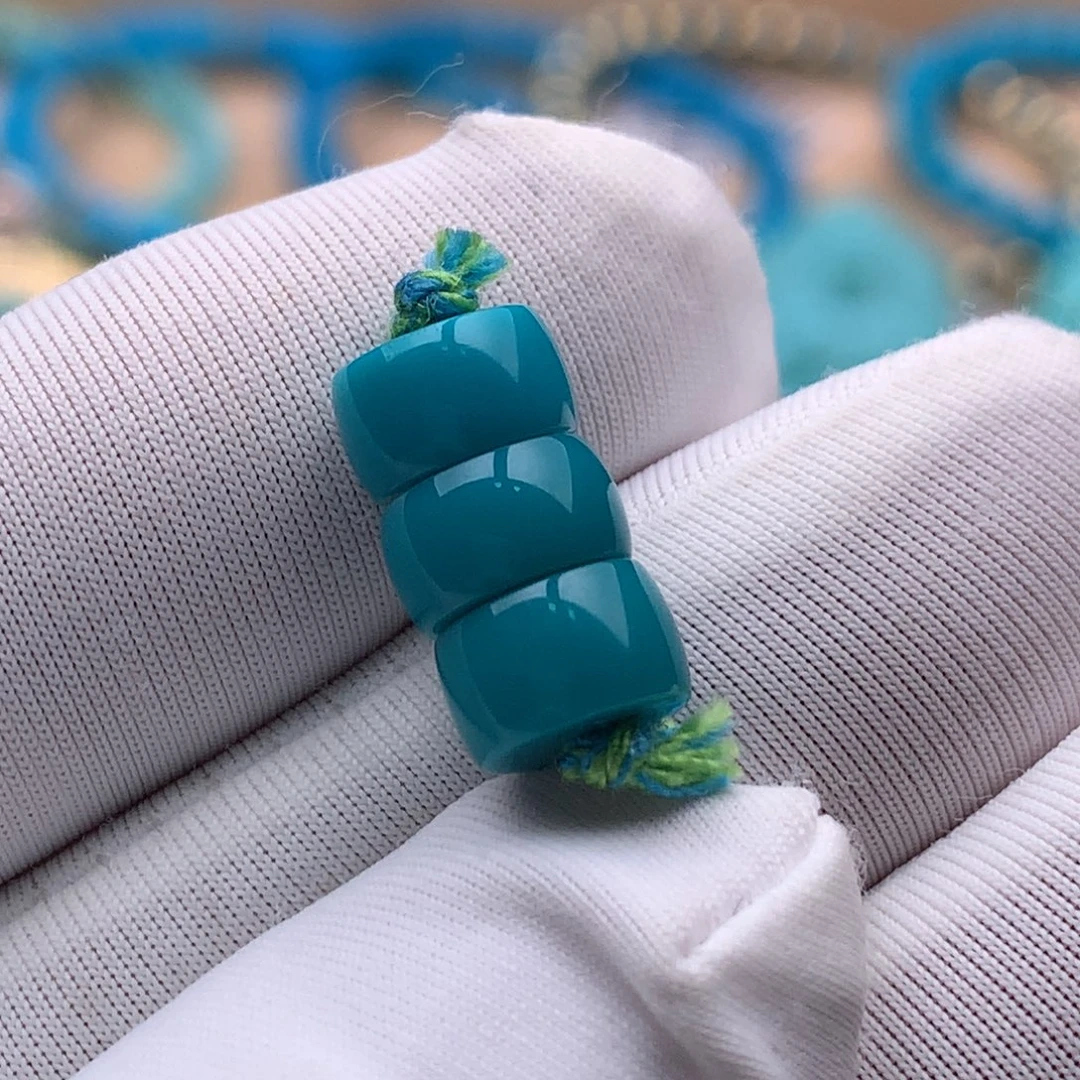 绿松石未镶嵌珠宝奇石7mm