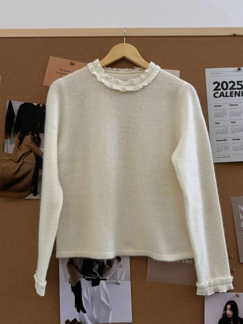 【GeShi】秋冬季长袖修身显瘦毛衣女1116