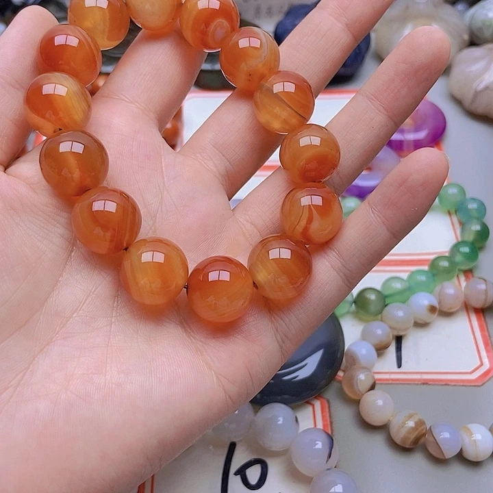 【闪购商品】未镶嵌玛瑙/玉髓珠宝半成品兰*