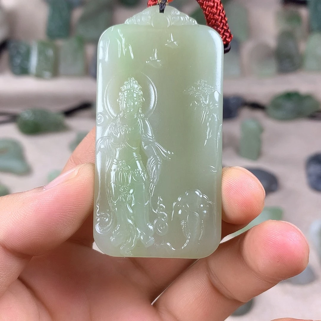 颈饰未镶嵌和田玉