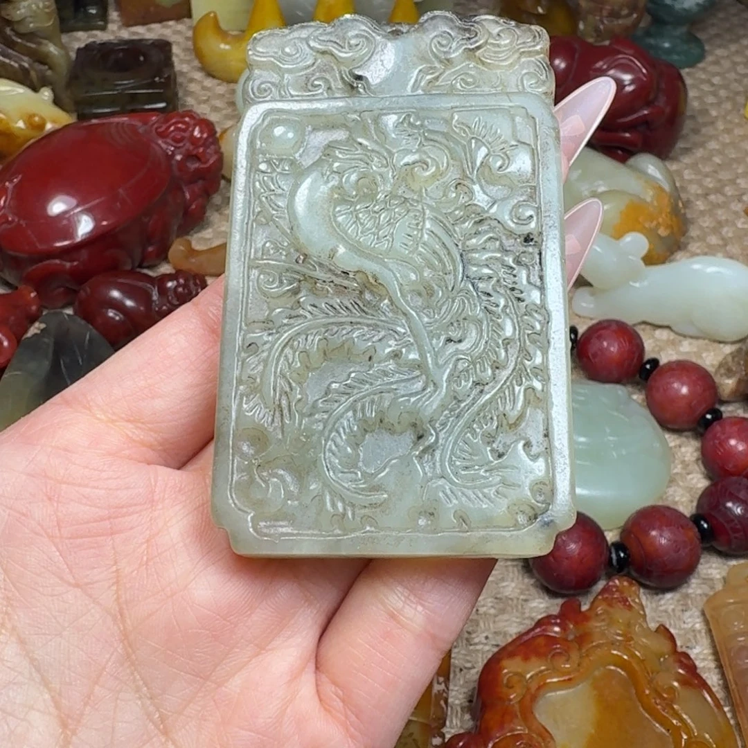 吊坠白玉菩提挂件