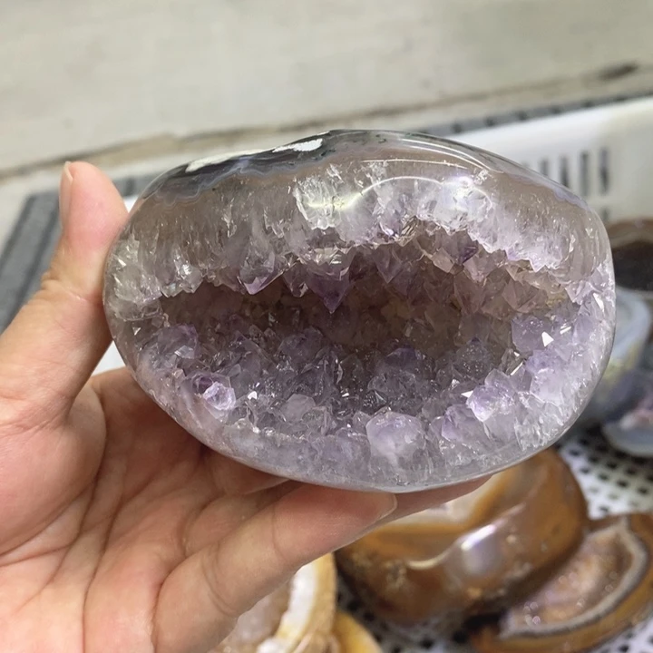 未镶嵌珠宝半成品紫晶