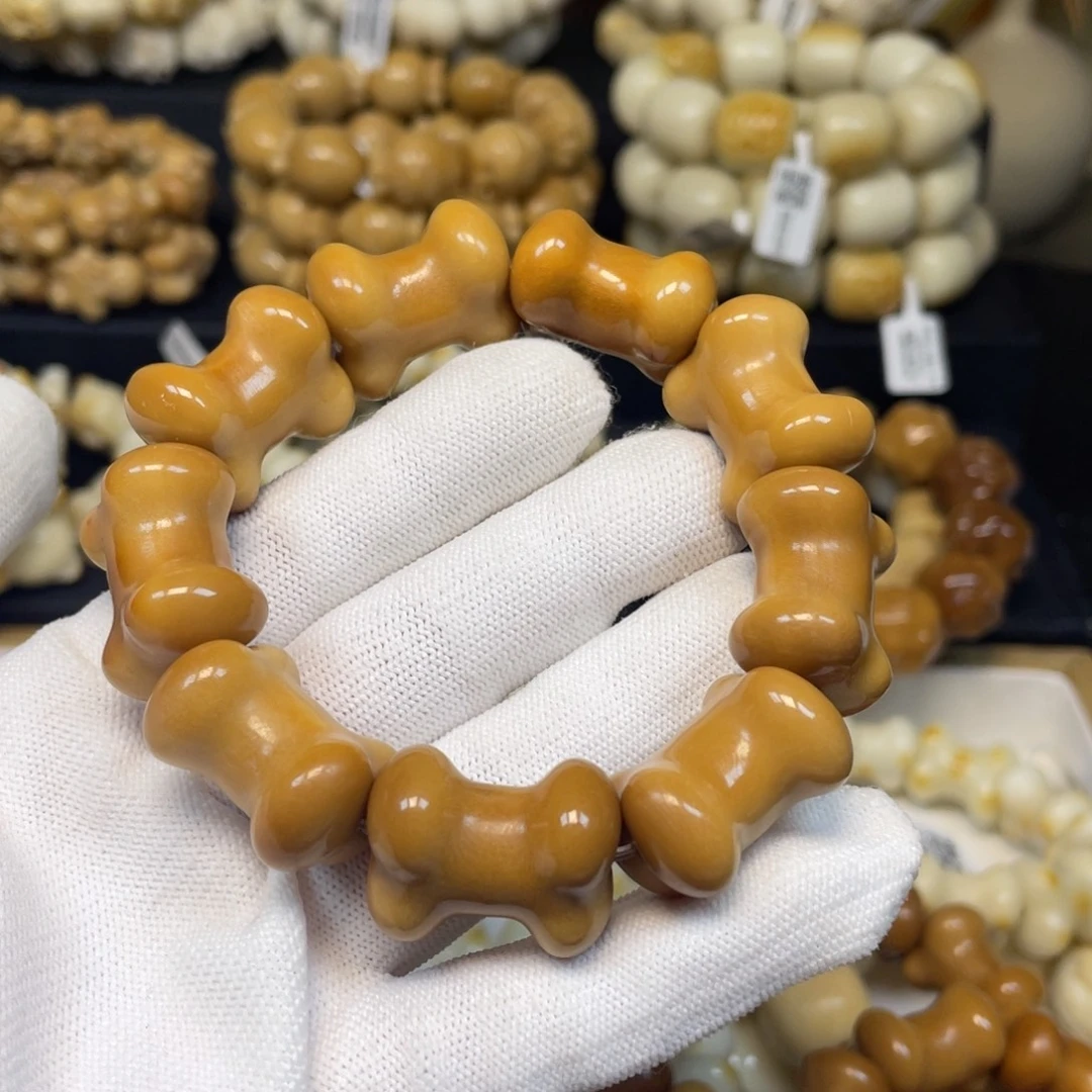 吊坠菩提根/象牙果105风化骨头全