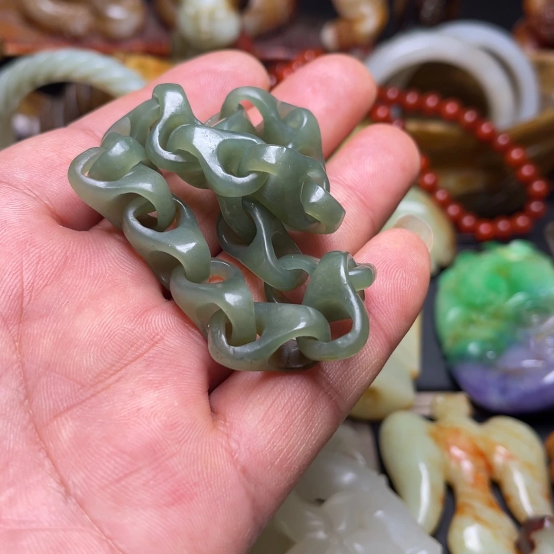 和田玉挂件未镶嵌東****禅