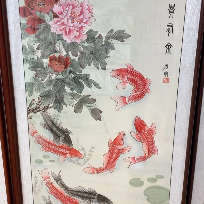 【闪购商品】国画手绘国画工笔带框