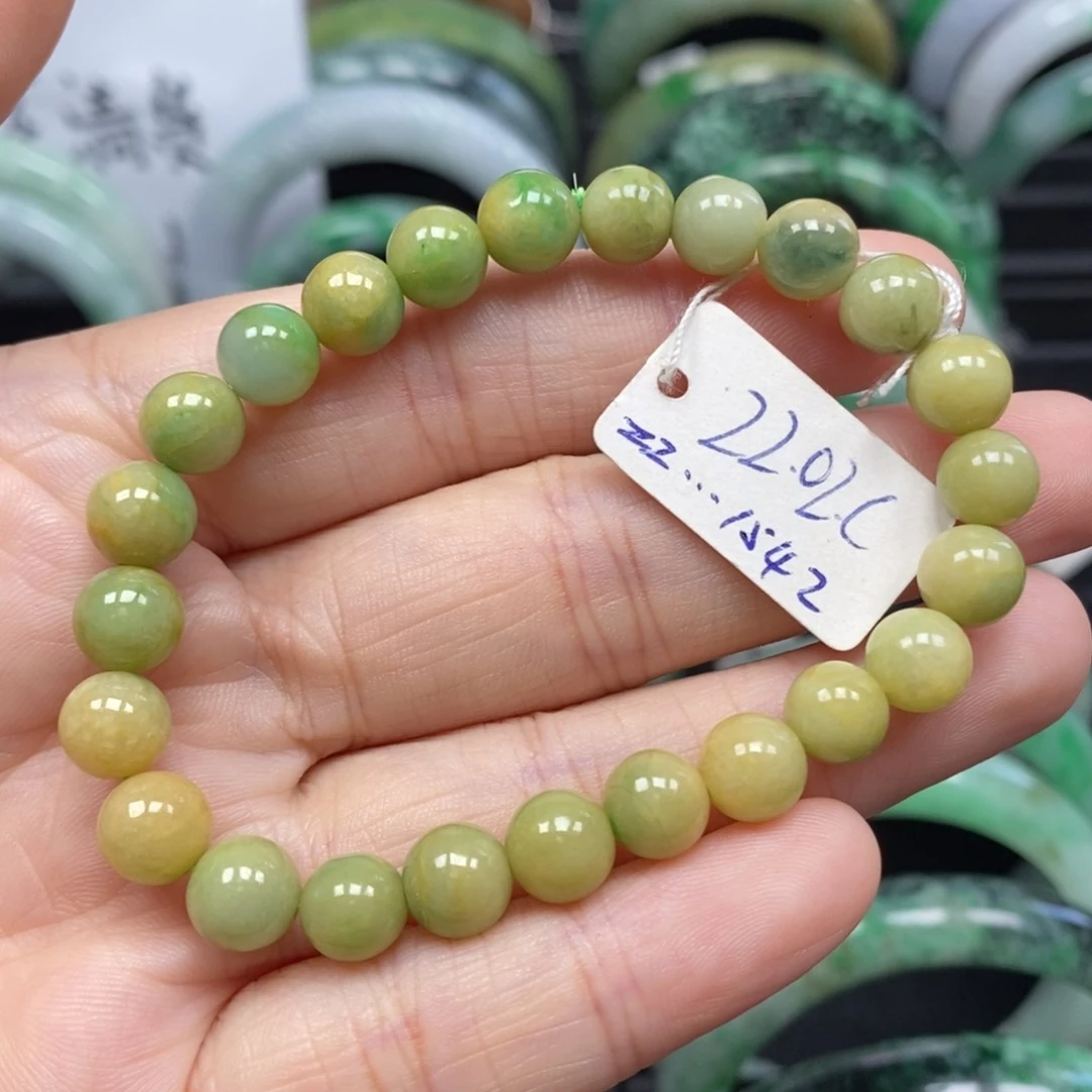 翡翠颈饰未镶嵌手串25号