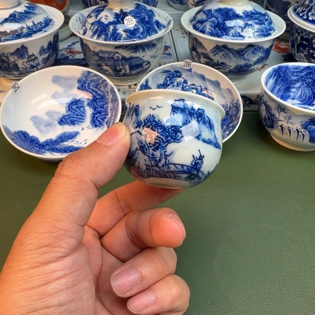 陶纯手工纯手绘茶具291