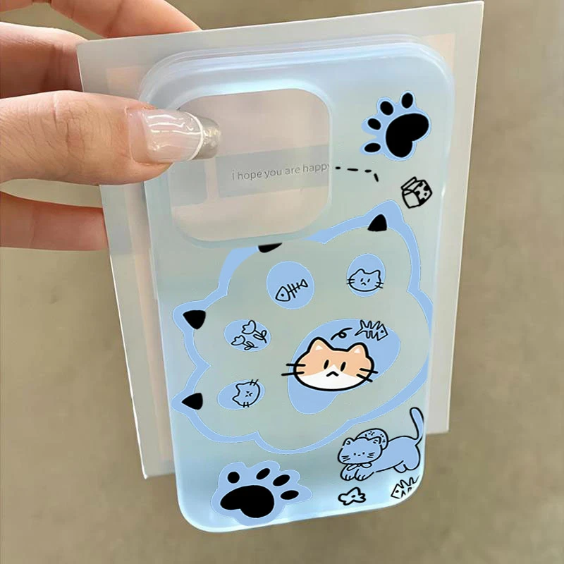 猫咪猫爪适用iphone16promax苹果15手机壳14PLUS软13幻影12防摔11