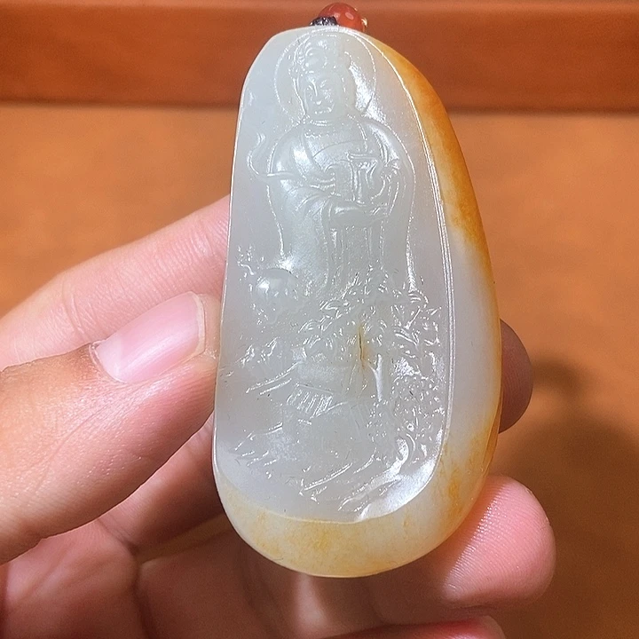 和田玉未镶嵌颈饰HX