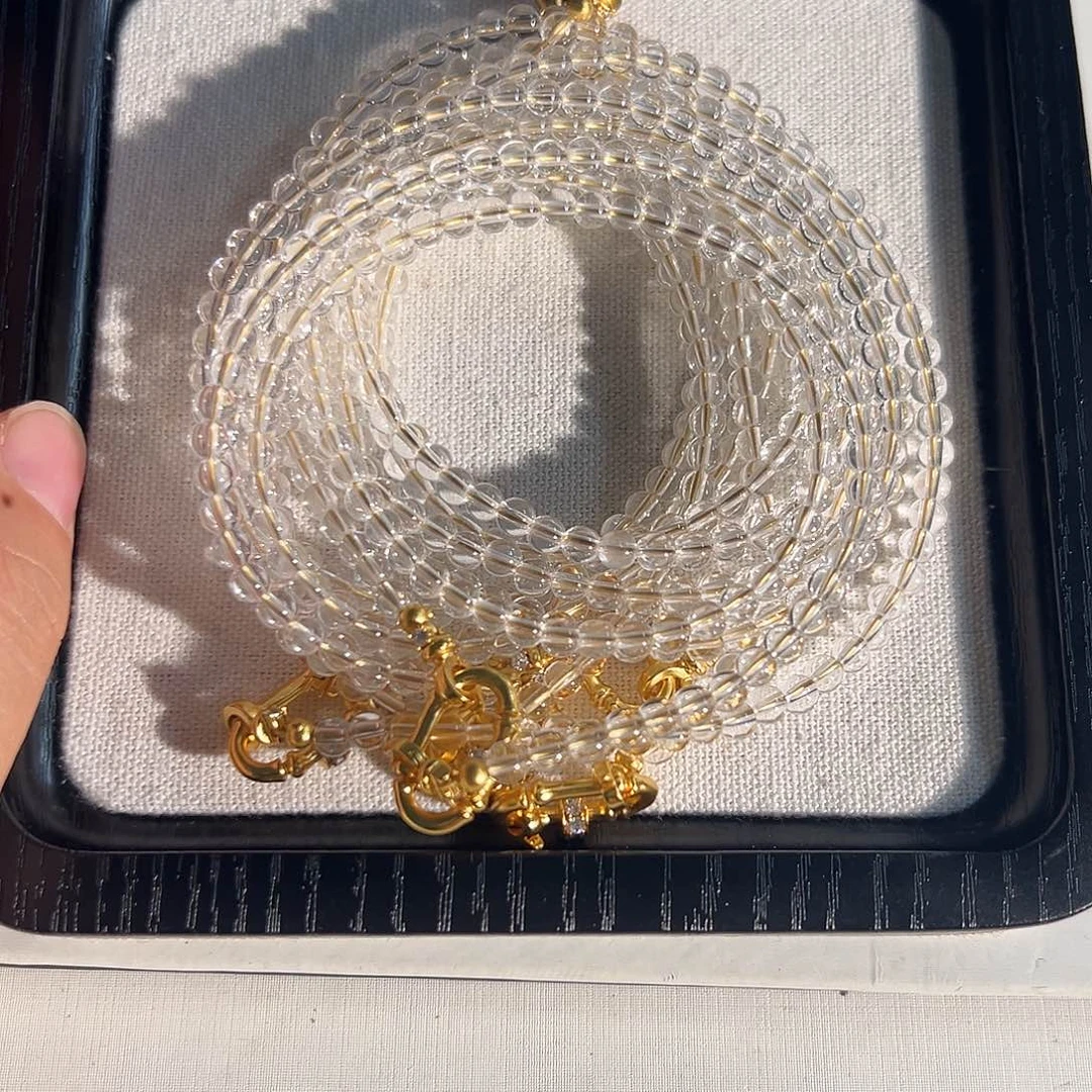 水晶手链合金多样性发一