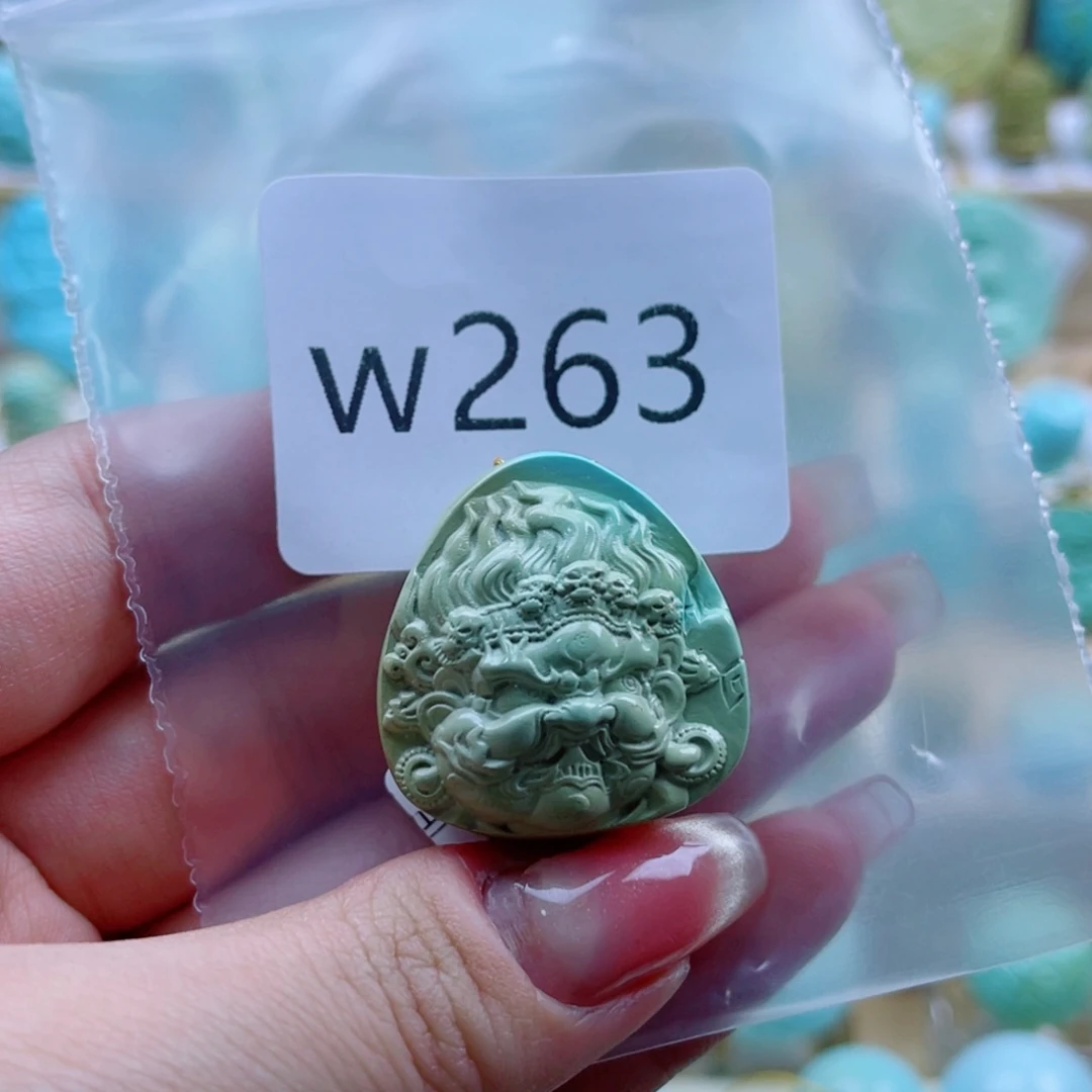 我***鱼绿松石未镶嵌珠宝奇石