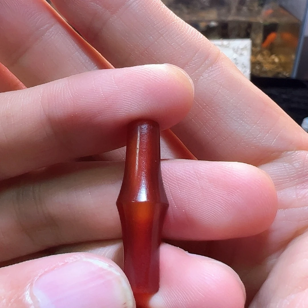 上***鸟玛瑙/玉髓    管珠未镶嵌