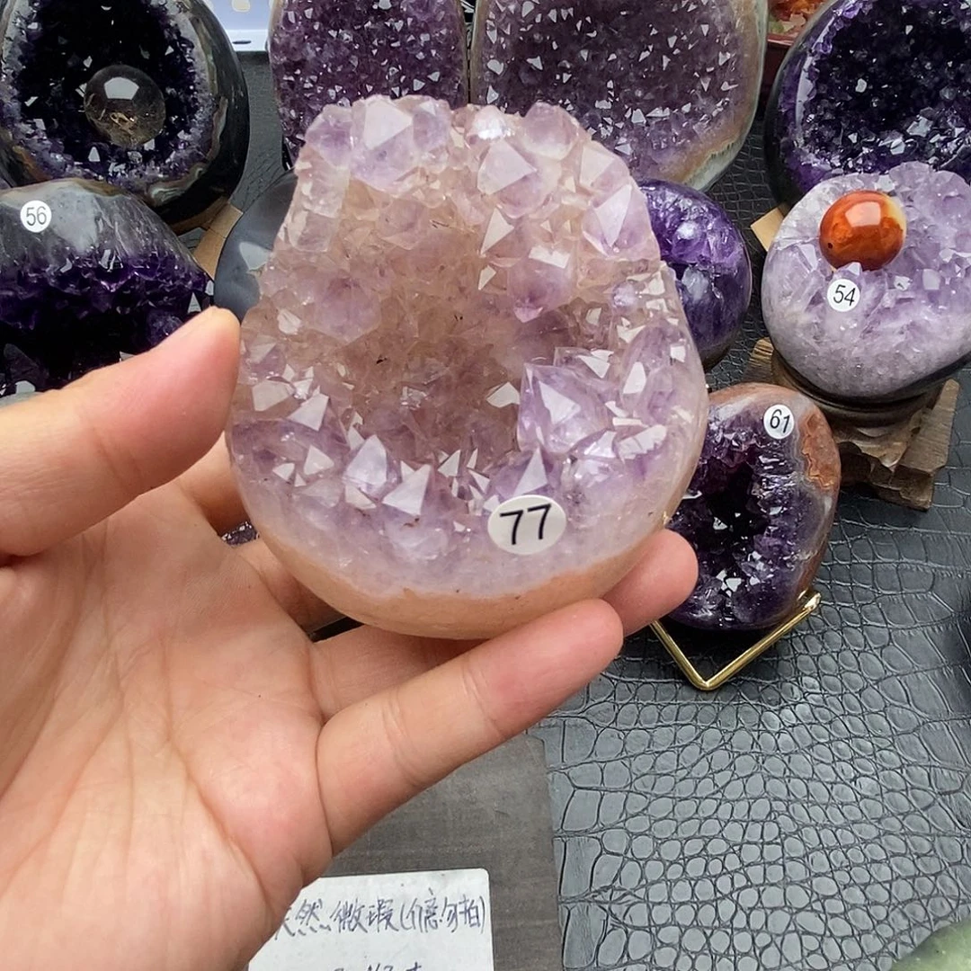 未镶嵌大型摆件（非配饰）紫晶