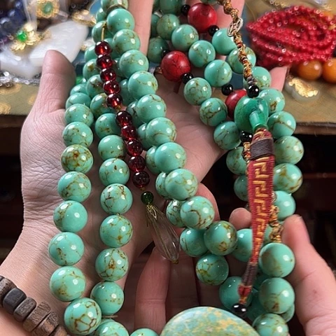 滴血莲花菩提吊坠