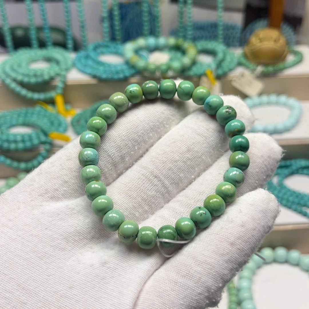 绿松石未镶嵌手链