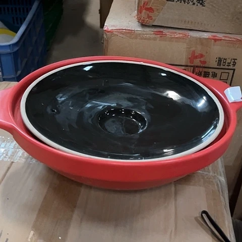 微瑕，明火，口径30厘米，高度8.5默认发盖子