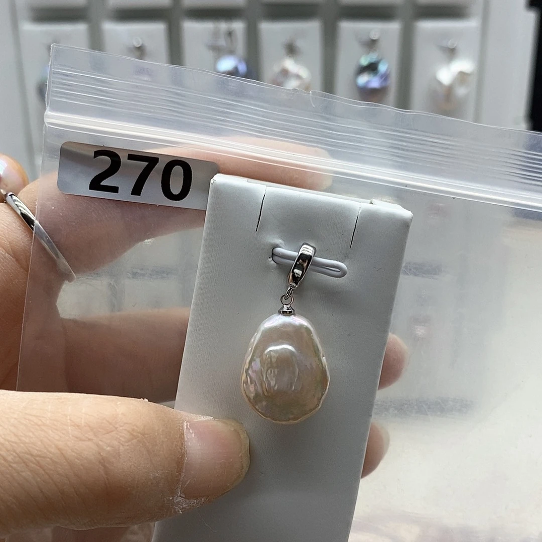 颈饰合金淡水珍珠