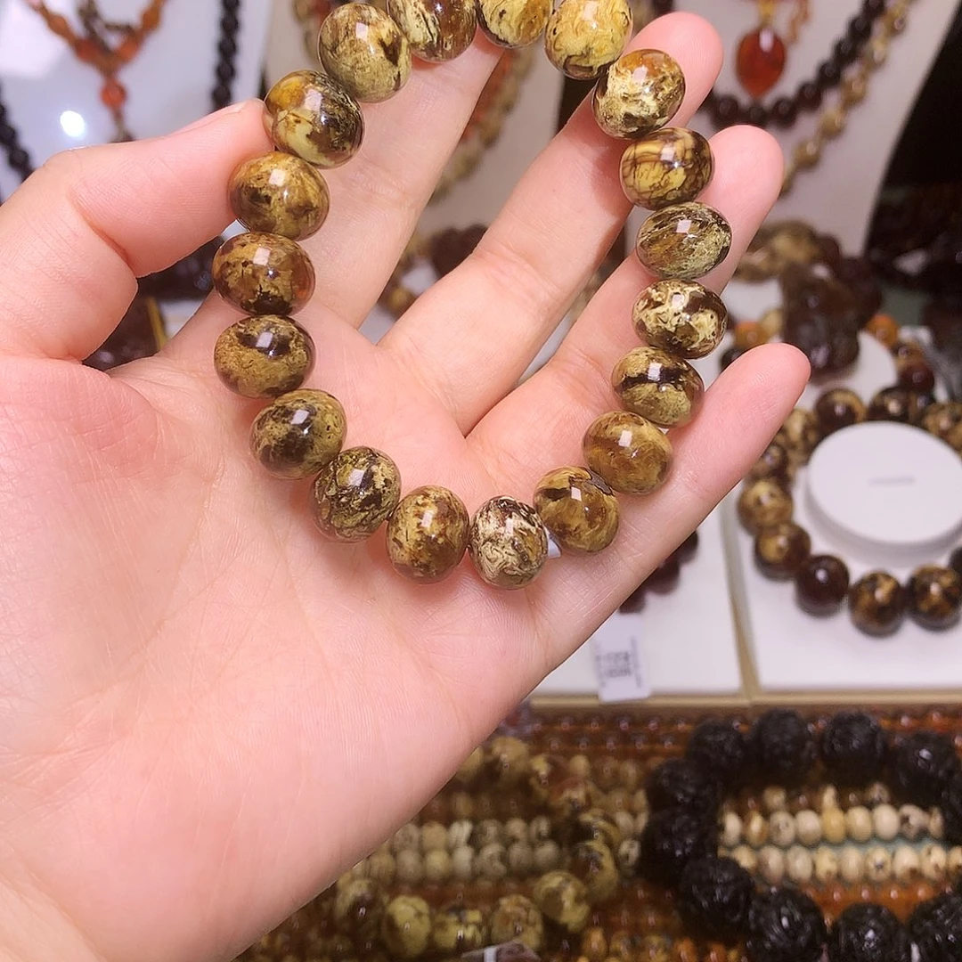 裸石琥珀未镶嵌13/老黄花单圈毕业季