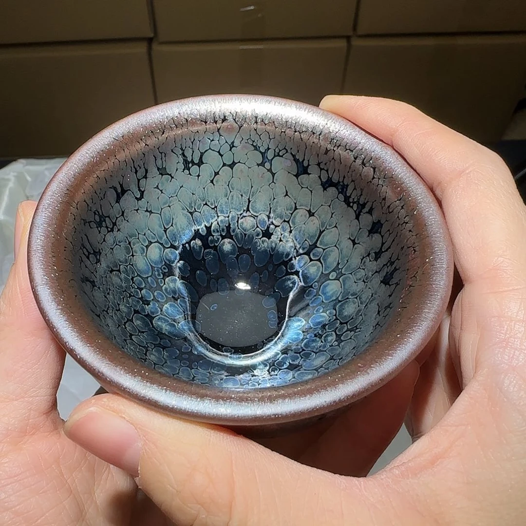 茶盏微瑕建盏，介意勿拍