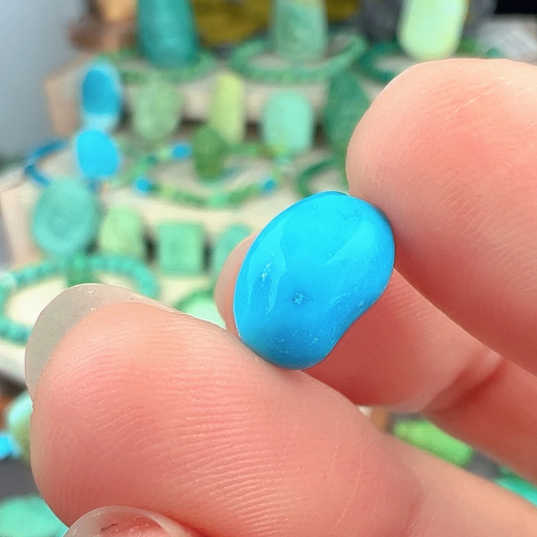 绿松石未镶嵌主播万珍