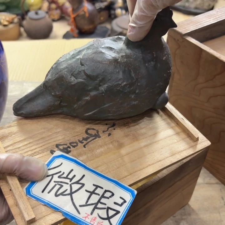 陶瓷古美术置物摆件