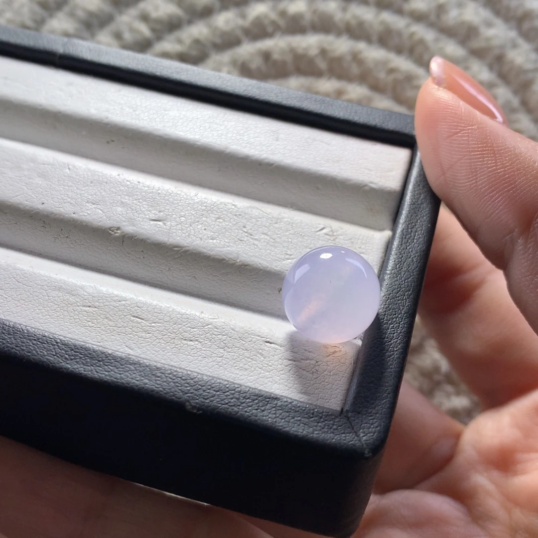 翡翠未镶嵌手串卡12冰仙粉