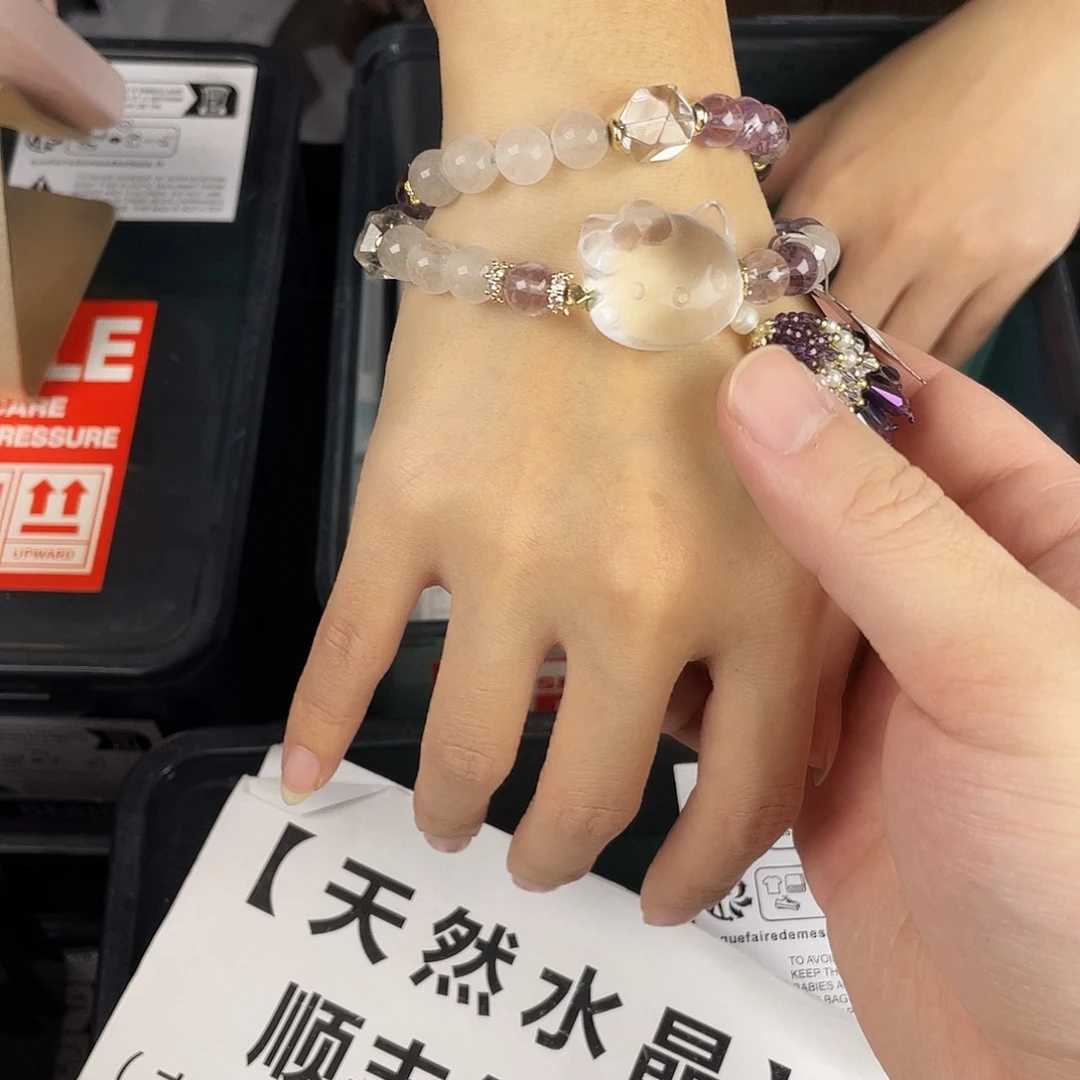 笔搁紫晶银S925镶嵌