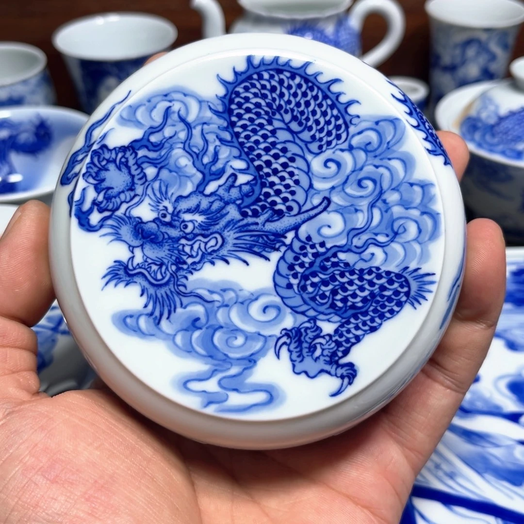 来****摆件手工手绘盖置