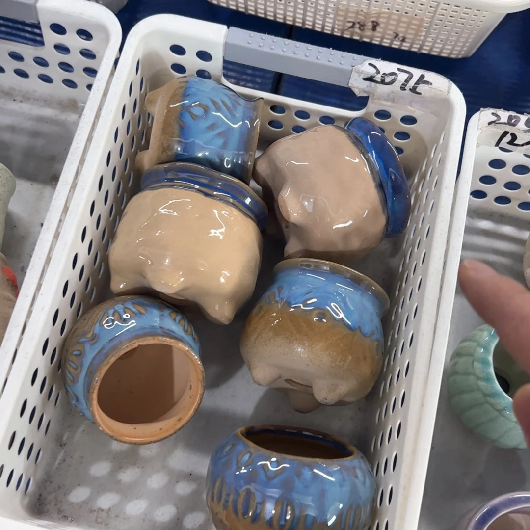 陶瓷多肉小花盆@@2075